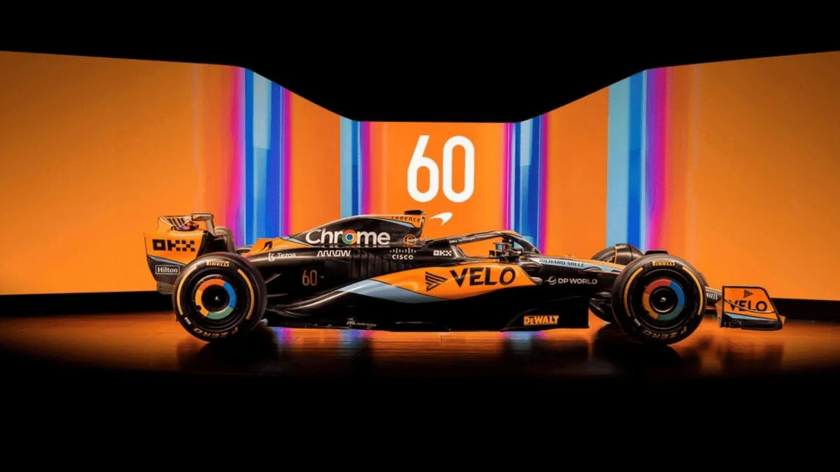 Mclaren 與 OKX 跨界合作延續 | 2023 全新一級方程式賽車塗裝曝光!